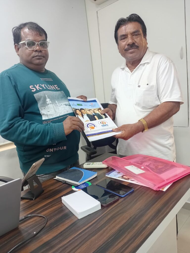 With Vasant Maheswari